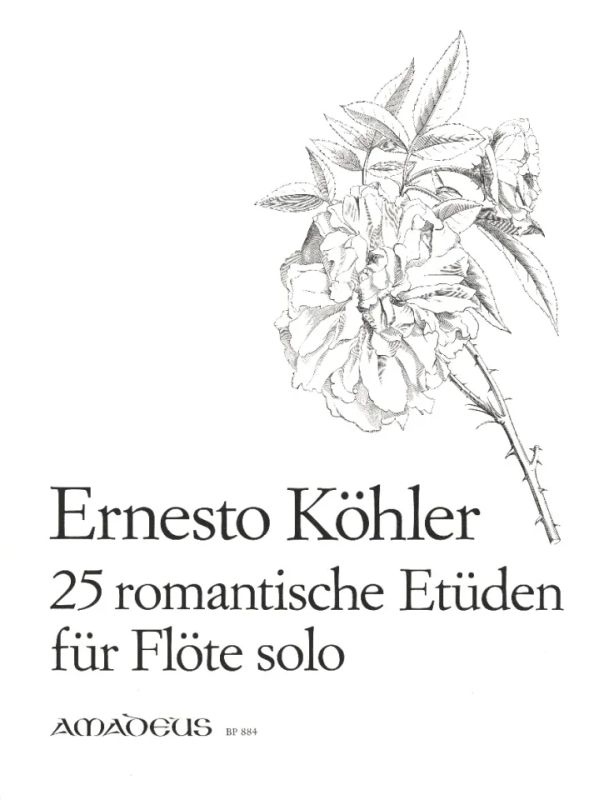 Ernesto Köhler - 25 Romantische Etueden Op 66