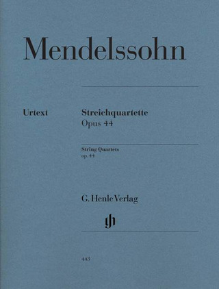 Felix Mendelssohn Bartholdy - Quatuors à cordes op. 44