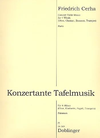 Friedrich Cerha - Konzertante Tafelmusik