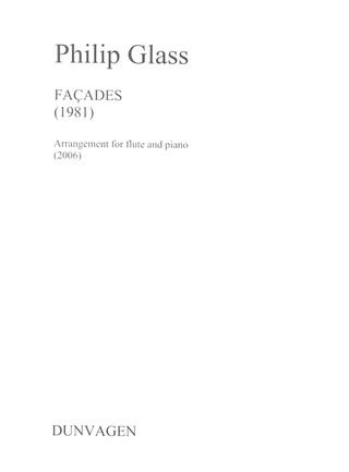 Philip Glass - Philip Glass: Facades (Flute/Piano)