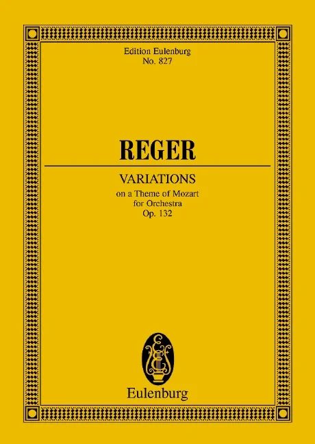 Reger, Johann Baptist Joseph Maximilian - Variations and Fugue