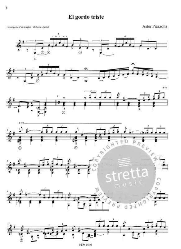 Astor Piazzolla - 4 piezas para la guitarra