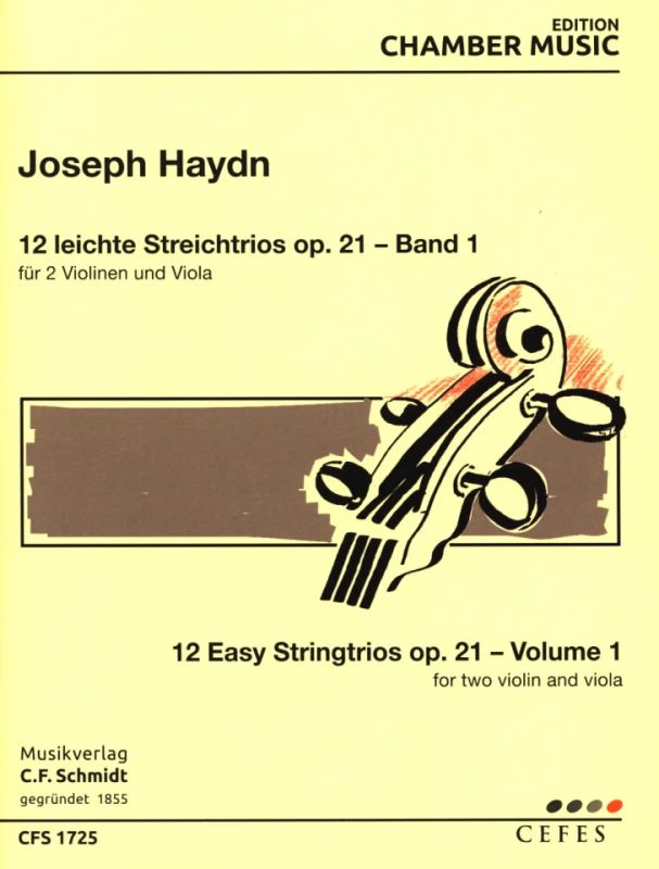 Joseph Haydn - Easy Stringtrios op. 21 – Volume 1