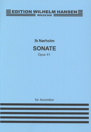 Ib Nørholm - Sonata For Accordion Op. 41
