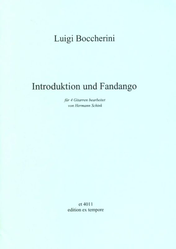 Luigi Boccherini - Introduktion + Fandango