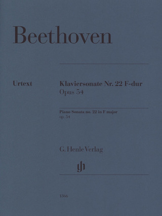 Ludwig van Beethoven - Piano Sonata no. 22 F major op. 54