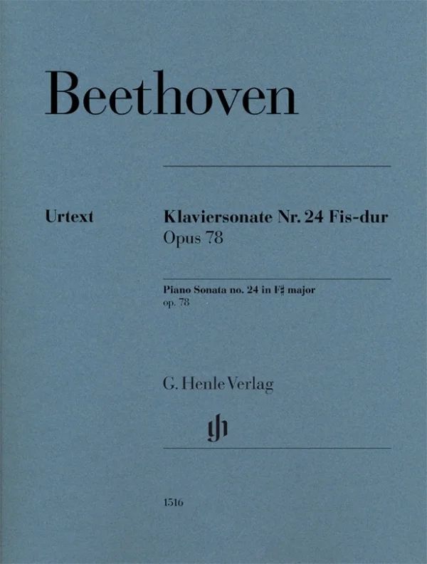 Ludwig van Beethoven - Piano Sonata no. 24 F sharp major op. 78