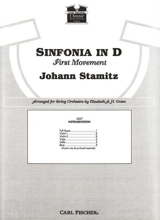 Johann Stamitz - Sinfonia In D (First Movement)