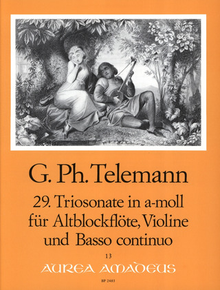 Georg Philipp Telemann - 29. Sonata a tre in A minor TWV 42:a1