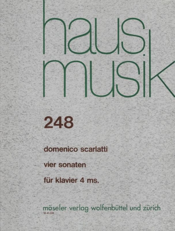 Domenico Scarlatti - Vier Sonaten