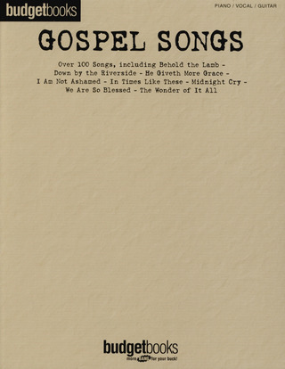Budget Books - Gospel Songs