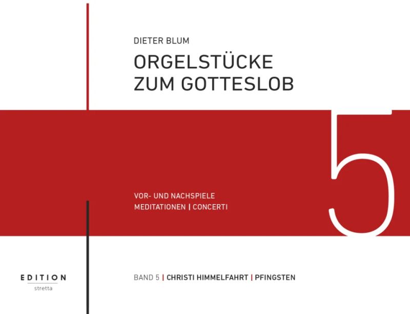 Dieter Blum: Orgelstücke zum Gotteslob 5