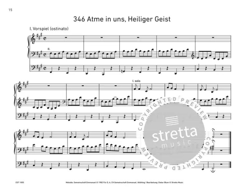 Dieter Blum: Orgelstücke zum Gotteslob 5 (11)