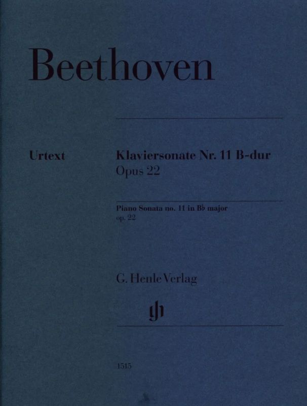 Ludwig van Beethoven - Piano Sonata no. 11 B flat major op. 22