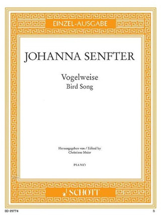 Johanna Senfter - Vogelweise g-Moll o. op.