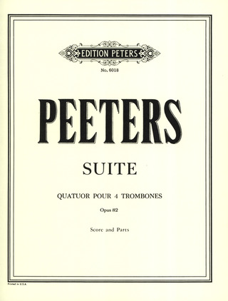 Flor Peeters - Suite op. 82
