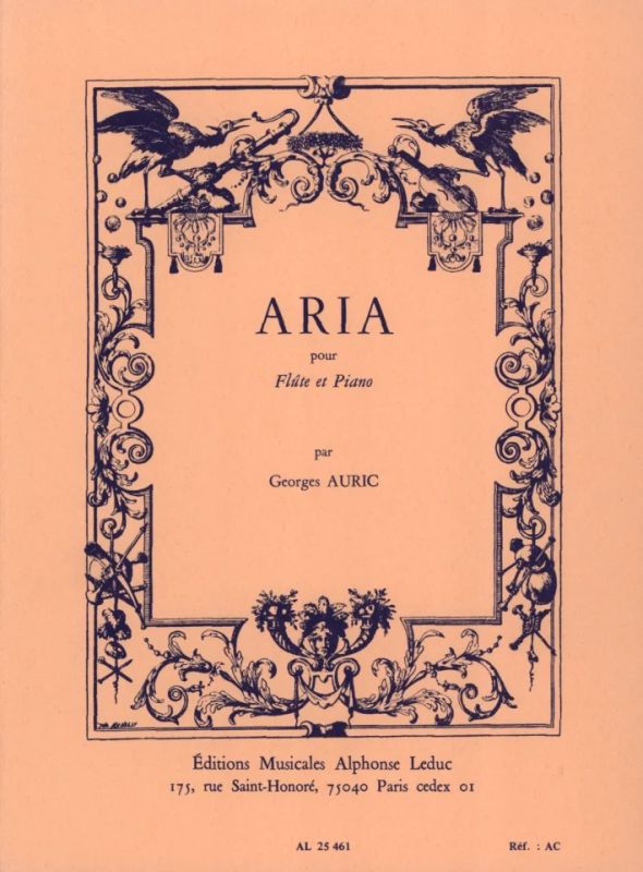 Georges Auric - Aria