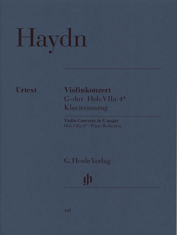 Joseph Haydn - Concerto pour violon en Sol majeur Hob. VIIa:4*