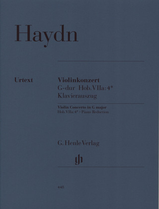 Joseph Haydn: Violin Concerto G major Hob. VIIa:4*