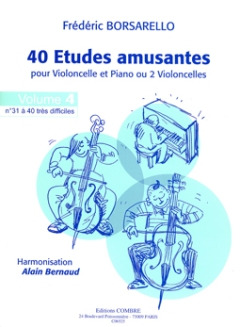Frédéric Borsarello - Etudes amusantes (40) Vol.4 (31 à 40)