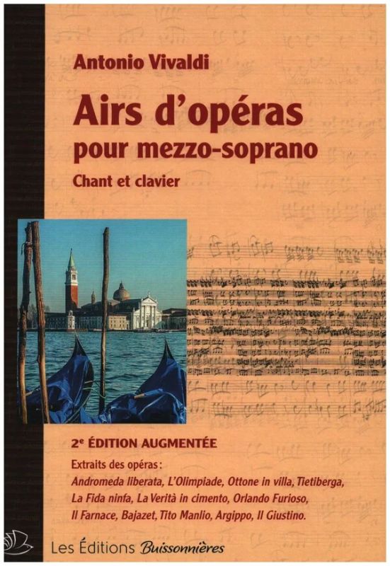 Antonio Vivaldi - Airs d'opéras pour mezzo-soprano