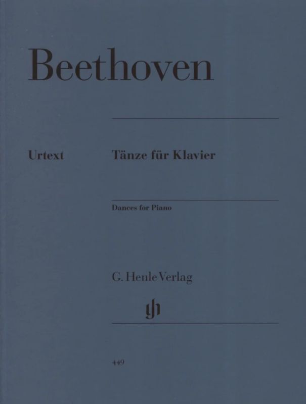 Ludwig van Beethoven - Tänze für Klavier