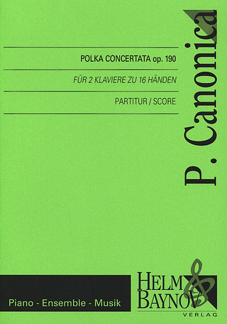 Canonica Paolo - Polka Concertata Op 190