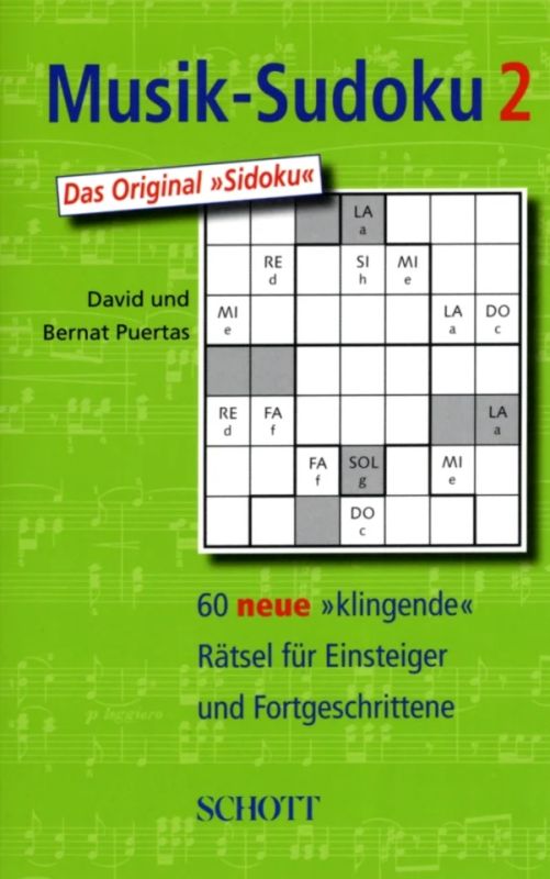 Puertas, David / Puertas, Bernat - Musik-Sudoku