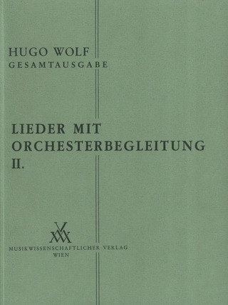 Hugo Wolf - Lieder Mit Orchesterbegleitung 2