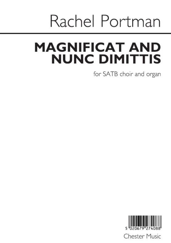 Rachel Portman - Magnificat and Nunc Dimittis
