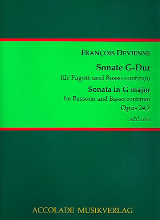 François Devienne - Sonate G-Dur Op 24/2 (6 Sonaten Op 24)