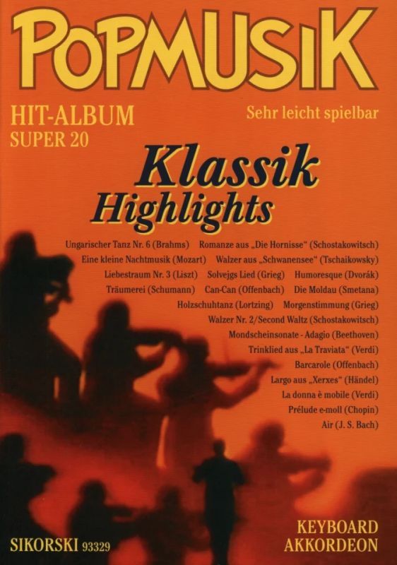 Popmusik Hit-Album Super 20: Klassik Highlights