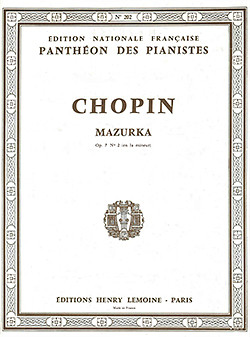 Frédéric Chopin - Mazurka Op.7 n°2 en la min.