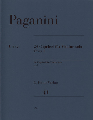 Niccolò Paganini: 24 Capricci op. 1