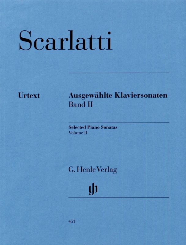 Domenico Scarlatti: Sonates choisies pour piano II (0)