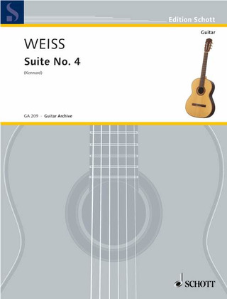 Silvius Leopold Weiss - Suite No. 4 in A