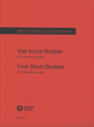 Bernd Alois Zimmermann - Vier kurze Studien