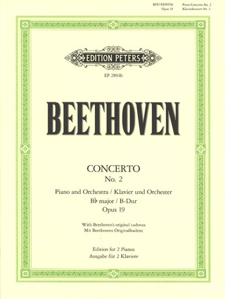 Ludwig van Beethoven - Concerto No. 2 in B-flat major op. 19
