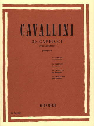 Ernesto Cavallini - 30 Capricci