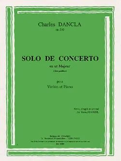 Charles Dancla - Solo de concerto en ut majeur Op.210