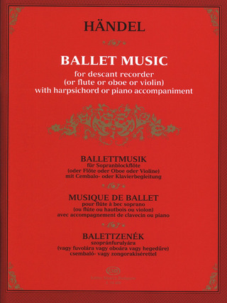 Georg Friedrich Haendel - Musique de ballet