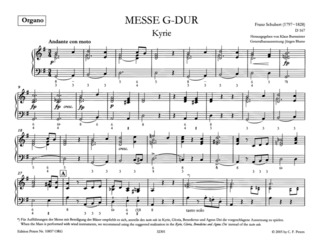Franz Schubert - Messe G-Dur D 167 (März 1815)