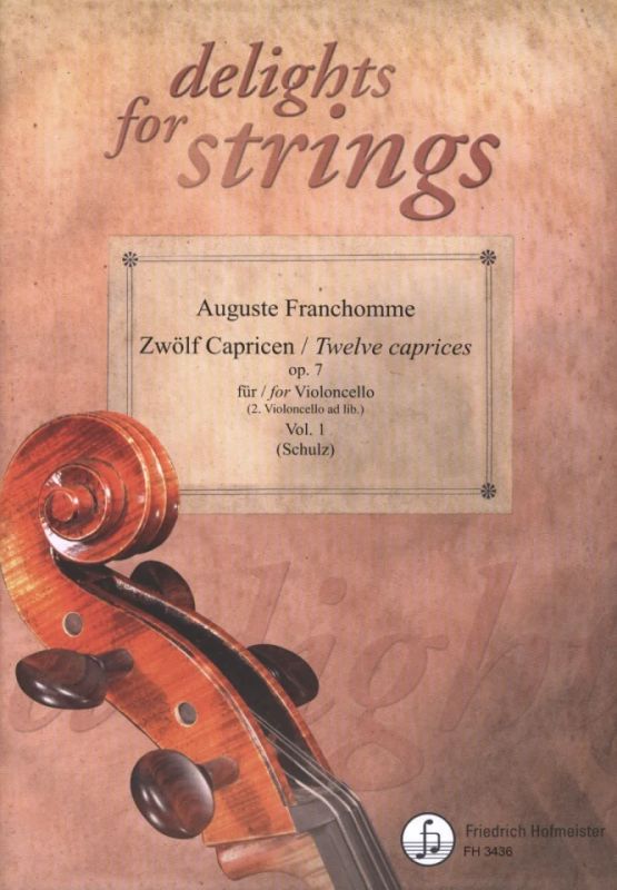 Auguste-Joseph Franchomme - Twelve caprices op. 7 Vol. 1