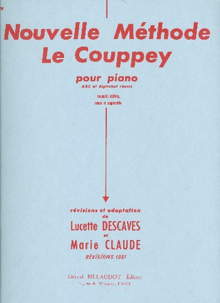 Felix Le Couppey - Nouvelle Méthode Le Couppey