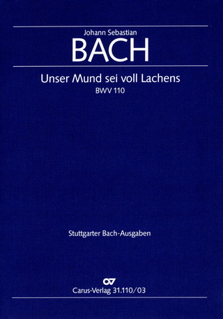 Johann Sebastian Bach - Let our heart be rejoicing BWV 110