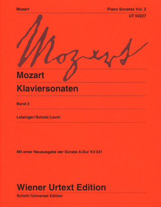 Wolfgang Amadeus Mozart: Piano Sonatas 2