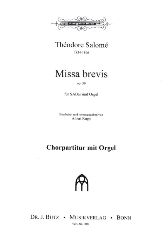 Salome Theodore - Missa Brevis Op 30