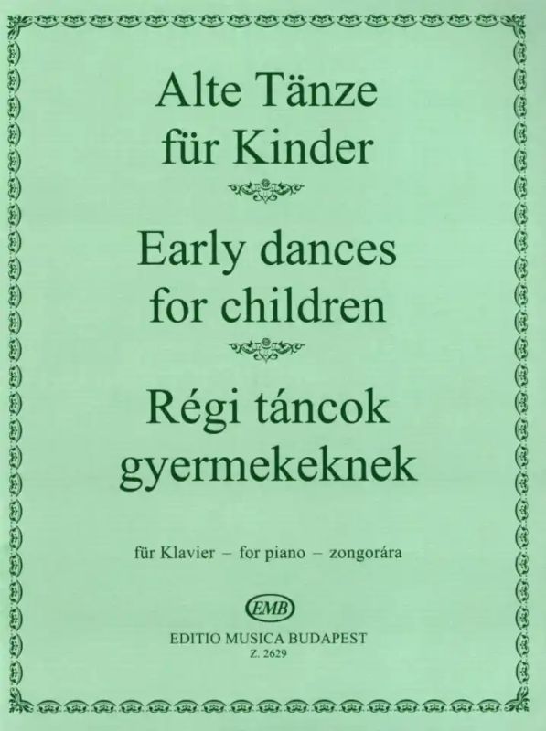 Alte Tänze für Kinder