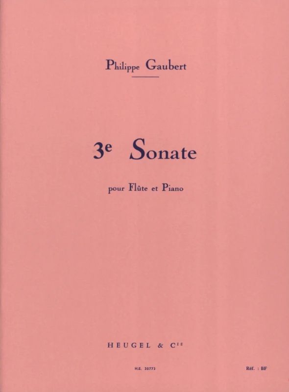 Philippe Gaubert - Sonata N. 3