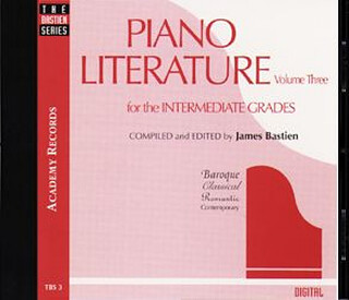 James Bastien - Piano Literature Volume 3 (CD)